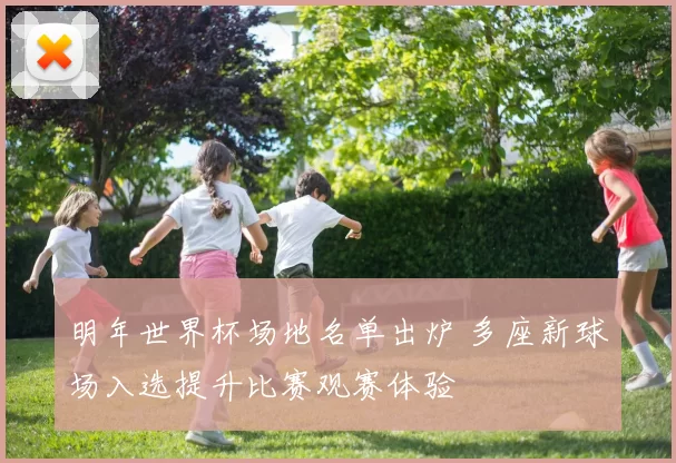 明年世界杯场地名单出炉 多座新球场入选提升比赛观赛体验